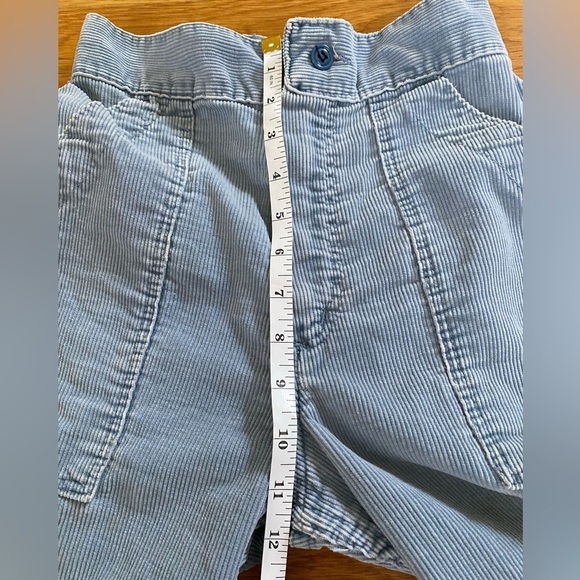 Vintage Women's Wrangler Corduroy Bellbottom Pants, 23 x 31, Light Blue Flare - Picture 7 of 11
